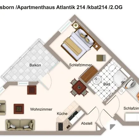 Apartmenthaus Atlantik Apartmenthaus Atlantik 214 Apartment *